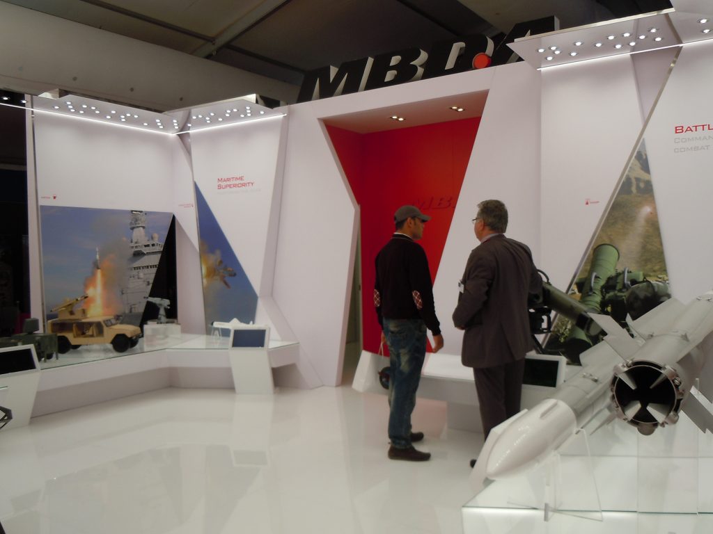 MBDA were promoting its Maritime Superiority systems in Morocco. (David Oliver)