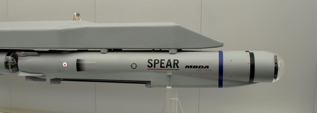 A detail of the SPEAR; being propulsed until the last moment, this weapon will feature a much high manoeuvrability compared to glide bombs. (P. Valpolini) 