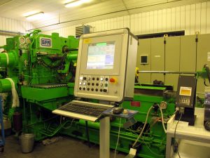 One of the three cold hammering forging machines currently available; CZUB is acquiring a fourth one to increase the barrel production rate. (P. Valpolini)