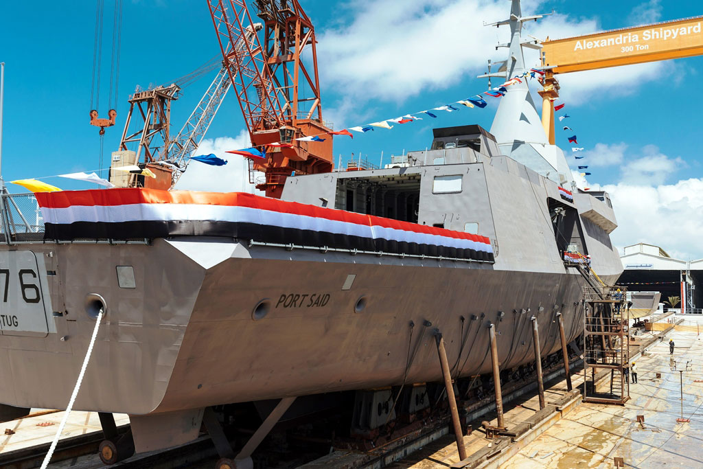 Launching Of The First Gowind 2500 Corvette Built In Egypt Edr Magazine