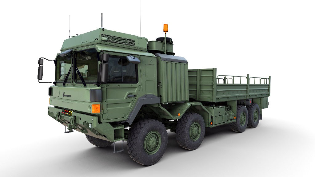 Swedish Army orders Rheinmetall HX heavy trucks for Patriot system from