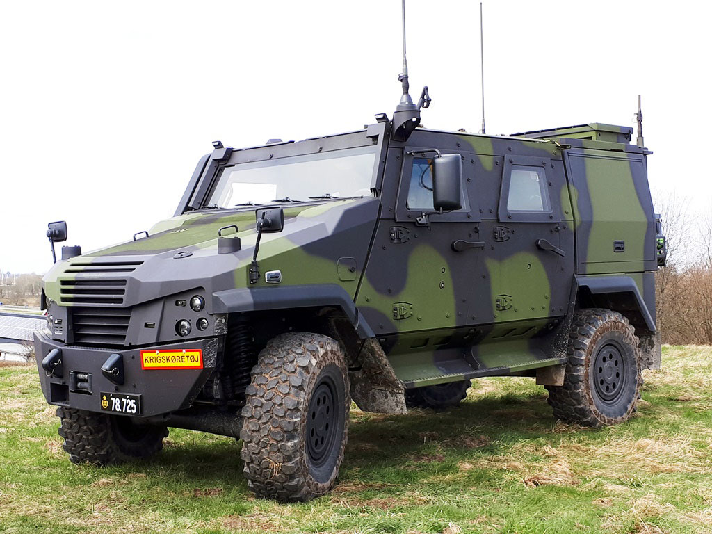 Danish Army receives first PIRANHA 5 and EAGLE 5 wheeled armoured