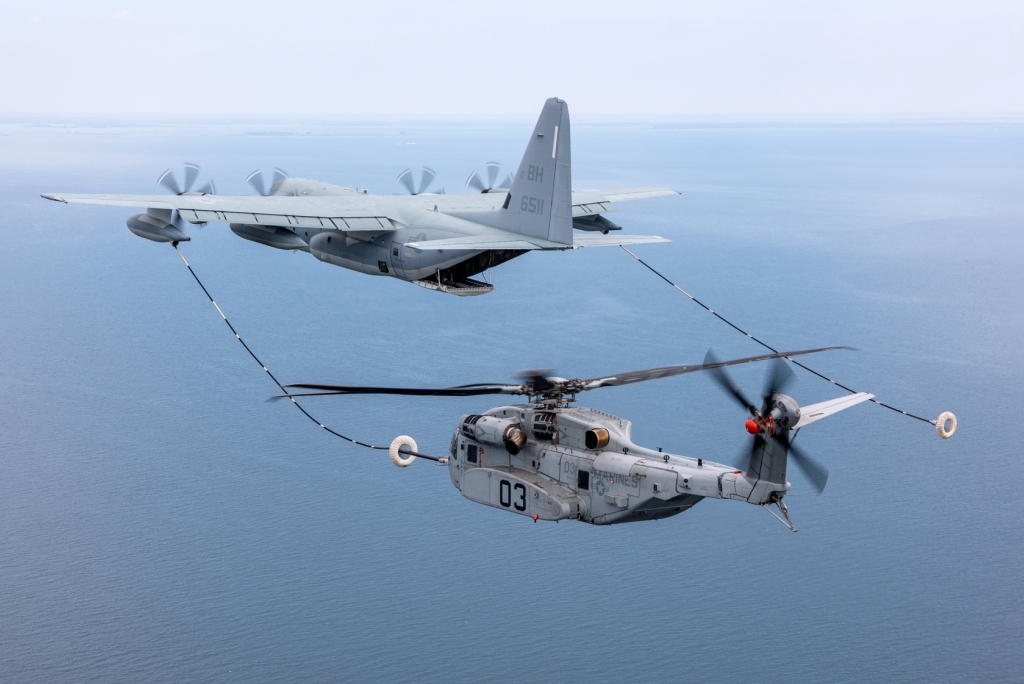 Heavy transport helicopter for longhaul operations CH53K masters the