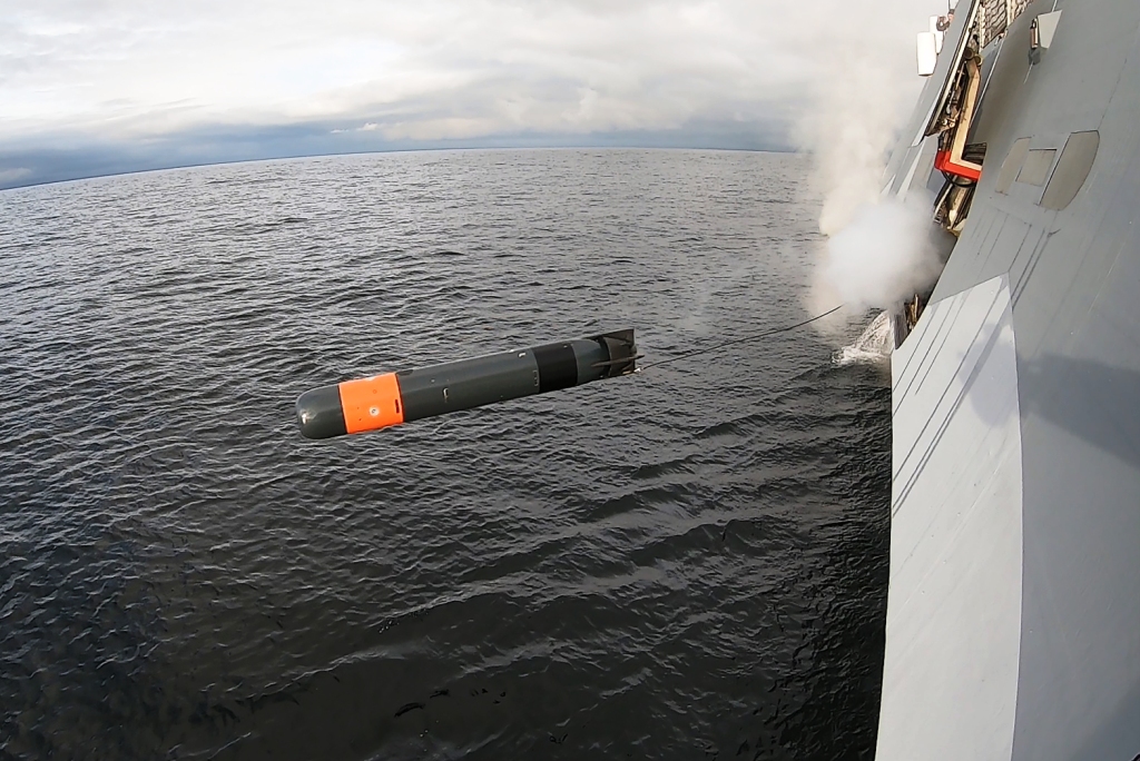 Saab’s Lightweight torpedo successfully launched from corvette and