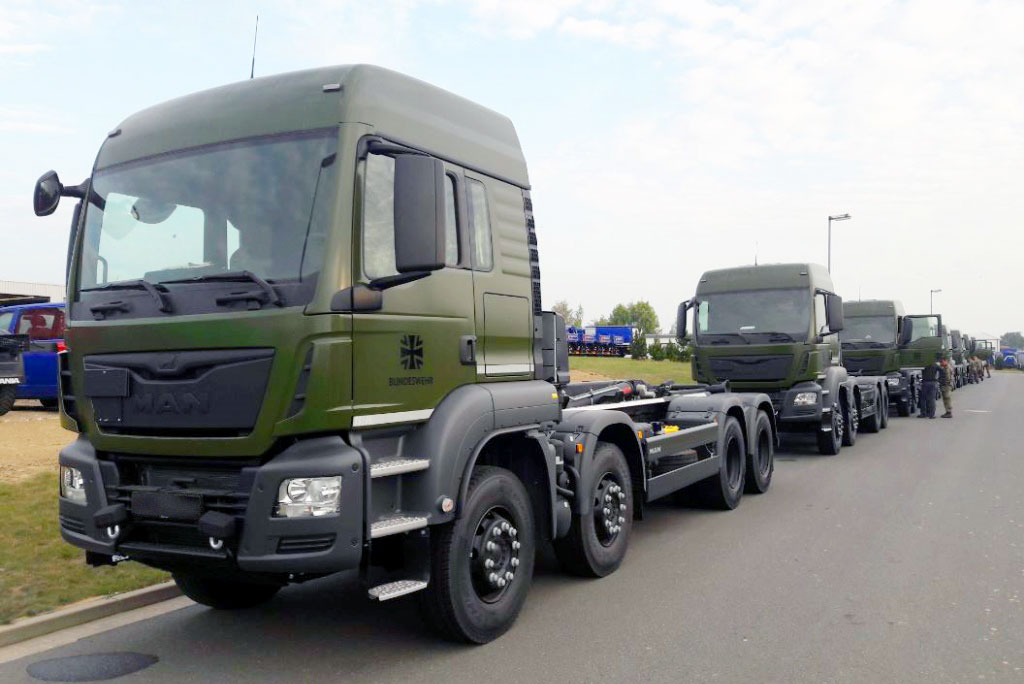 Rheinmetall to supply German Bundeswehr with 342 rolloff tipper