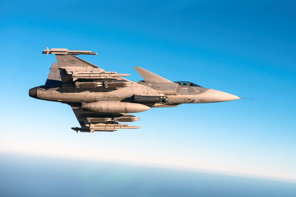 Saab Receives Order for Definition of Future Options for Sweden's Gripen  C/D Fighters