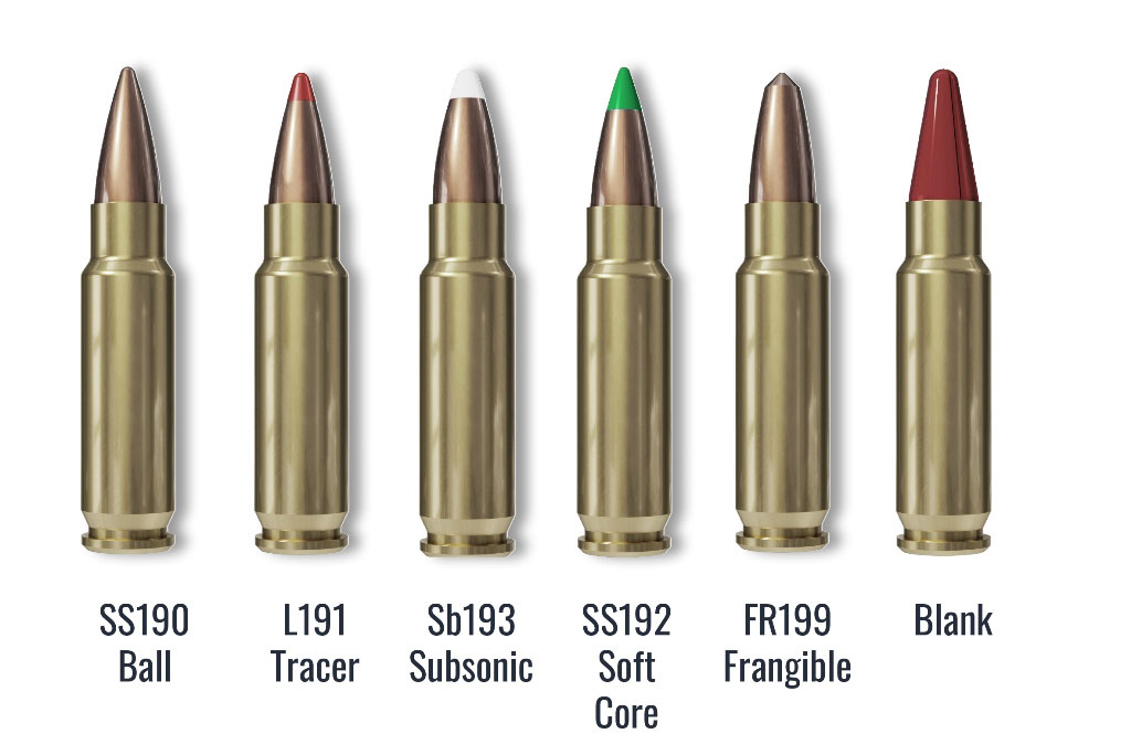 Types of 5.7x28mm
