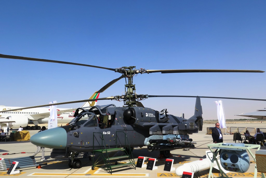 Russian Helicopters Ka-52 Alligator first international appearance - EDR Magazine