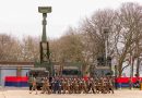 British Army: 16 Regiment Royal Artillery welcomes Sky Sabre as their new Regimental Colours