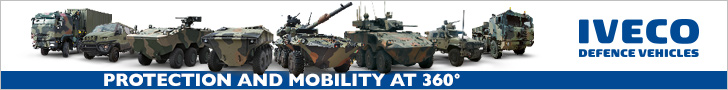 Iveco defence vehicles banner