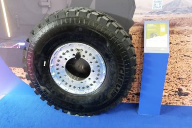 Michelin X Force ZL: higher load and speed for military wheeled vehicles