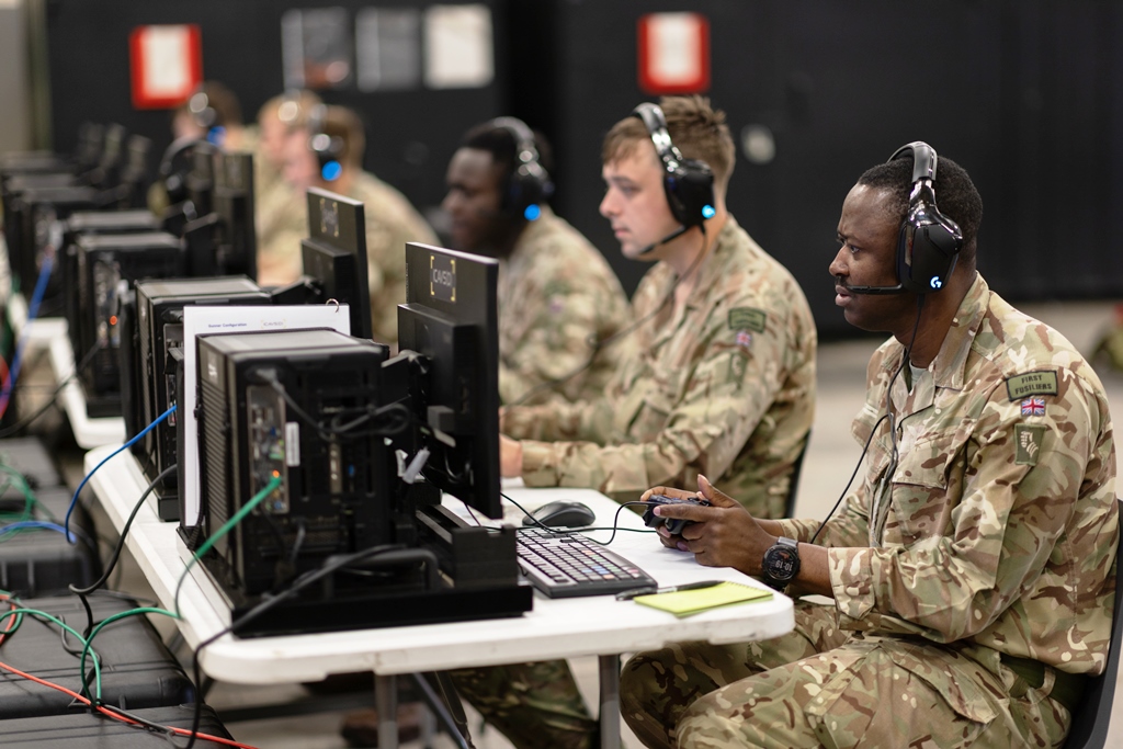 Elbit Systems UK’s ICAVS(D) delivers deployable and flexible synthetic training to British Army