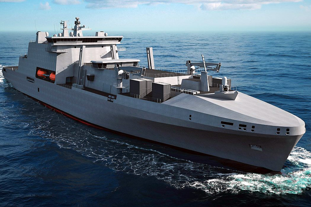 UK MoD shipbuilding Belfast