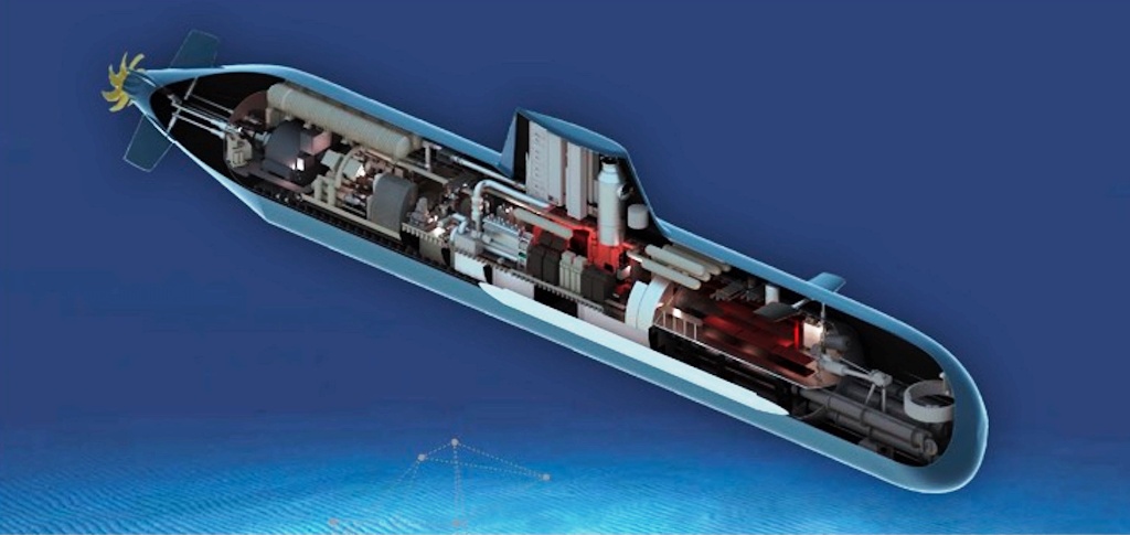 Fincantieri takes a model of the S800 Light Submarine at IDEX/NAVDEX 2023 -  EDR Magazine