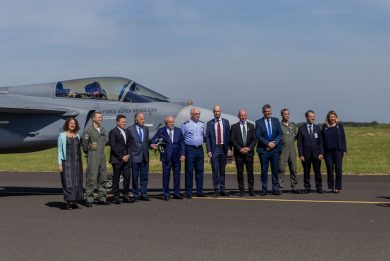 Inauguration of Gripen production line in Brazil