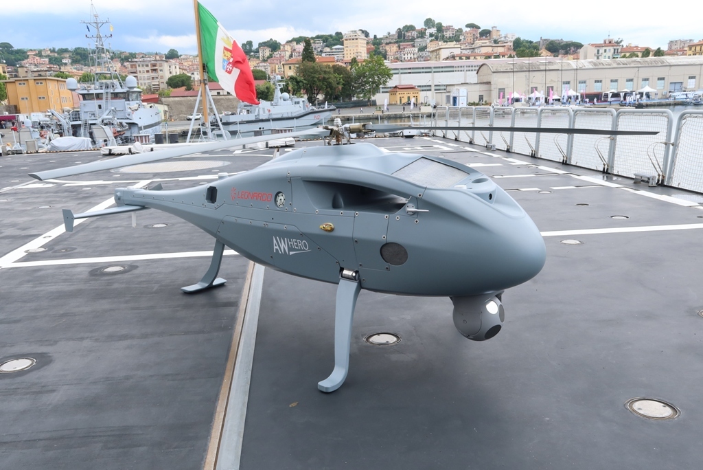 Leonardo Unveils Awhero The Unmanned Aerial Vehicle Designed for