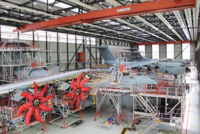 A400M MRO at Airbus in Manching