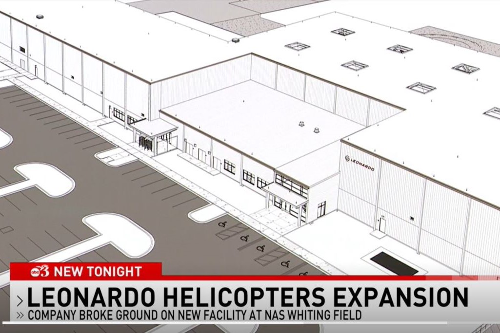Leonardo breaks ground on new customer support center in Northwest Florida