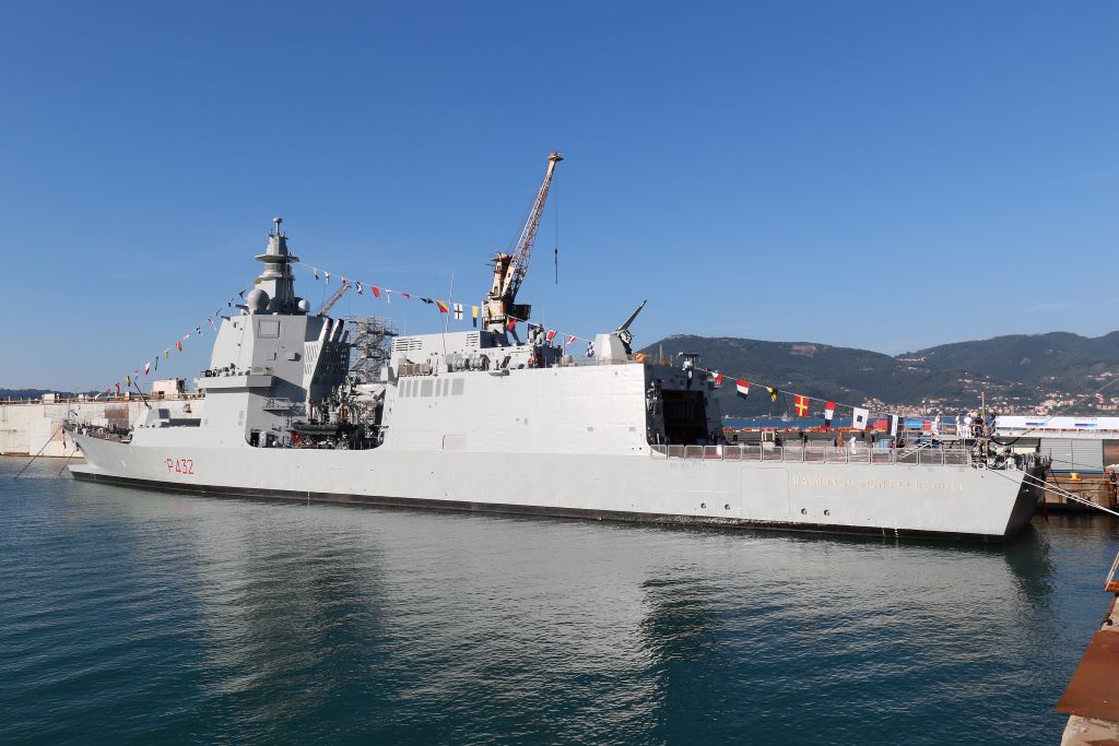 Fincantieri - ﻿CONSEGNATO A MUGGIANO IL TERZO PPA RAIMONDO MONTECUCCOLI