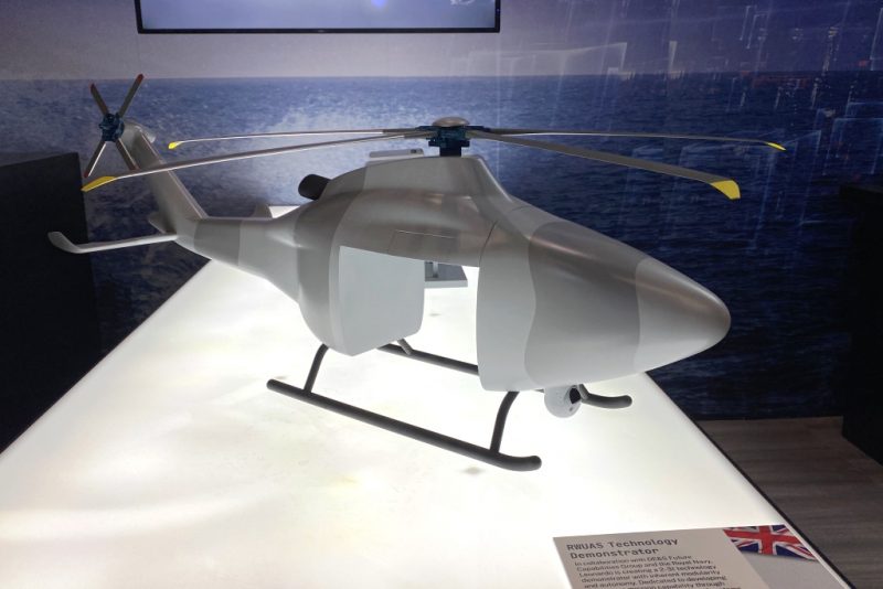 DSEI 2023 – Leonardo unveiled Proteus RWUAS