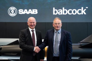 Saab signs strategic cooperation agreement with Babcock