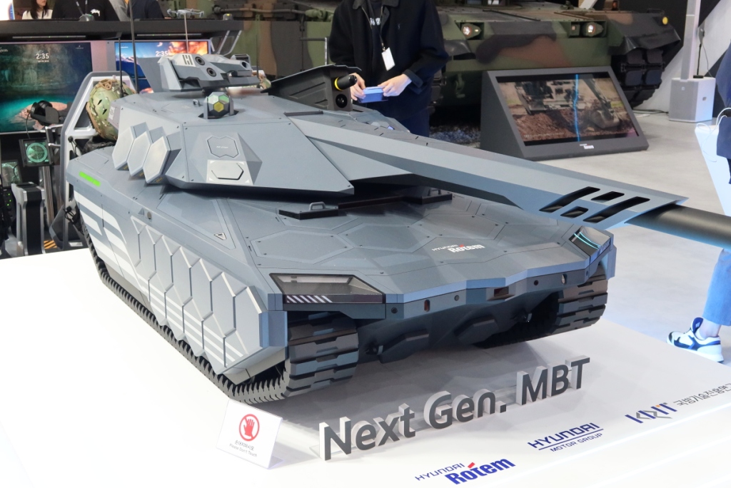 ADEX 2023 - Hyundai Rotem exhibits its NG-MBT concept while it continues  delivering K2 tanks to ROKA - EDR Magazine