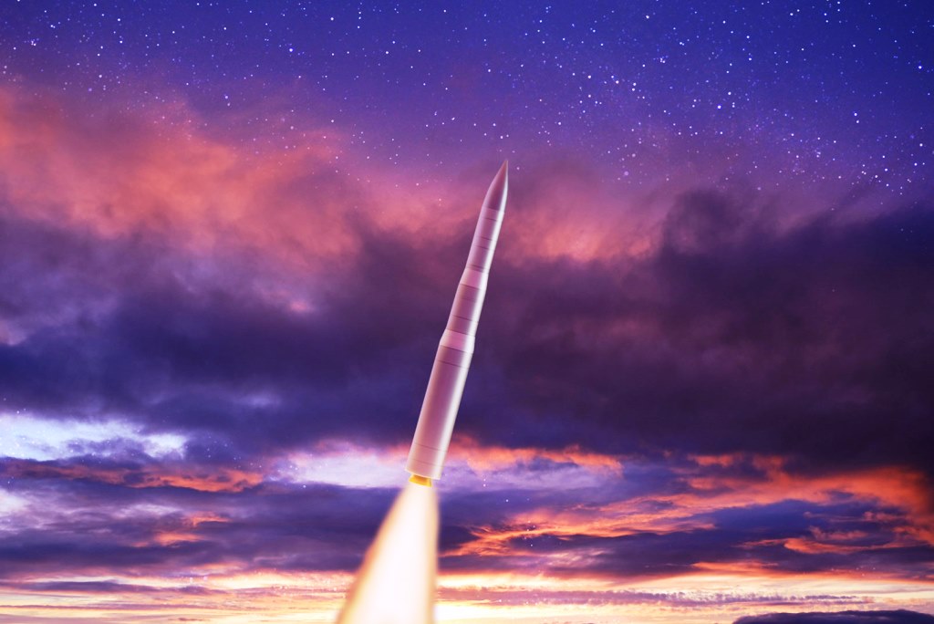 Northrop Grumman Test Fires FullScale Sentinel StageTwo Solid Rocket