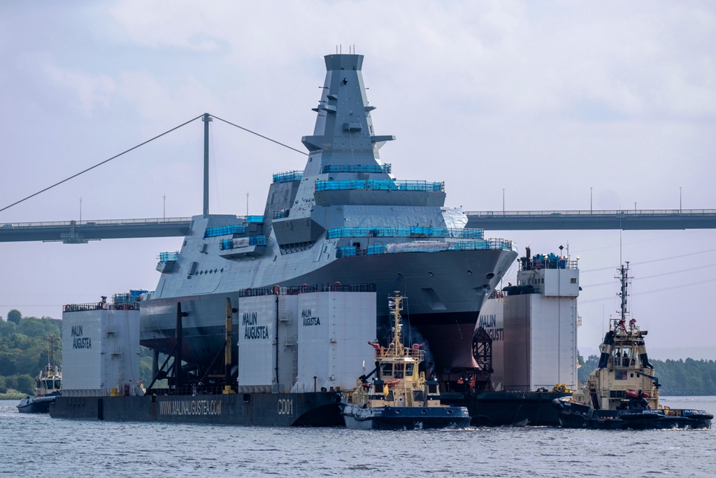 BAE Systems HMS Cardiff To Enter Water For First Time EDR Magazine BAE Systems HMS Cardiff To Enter Water For First Time EDR Magazine