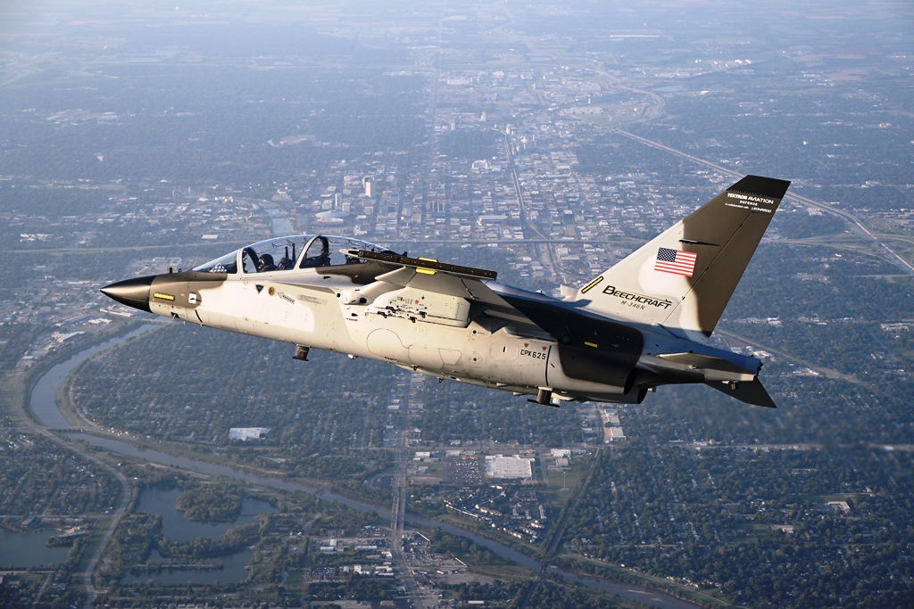 Textron Aviation Defense announces Wichita production plans for Beechcraft M-346N if awarded U.S. Navy’s UJTS contract