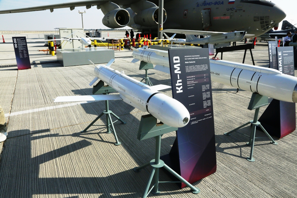 Dubai Airshow 2025 – The new Kh-MD-E missile presented abroad for the first time