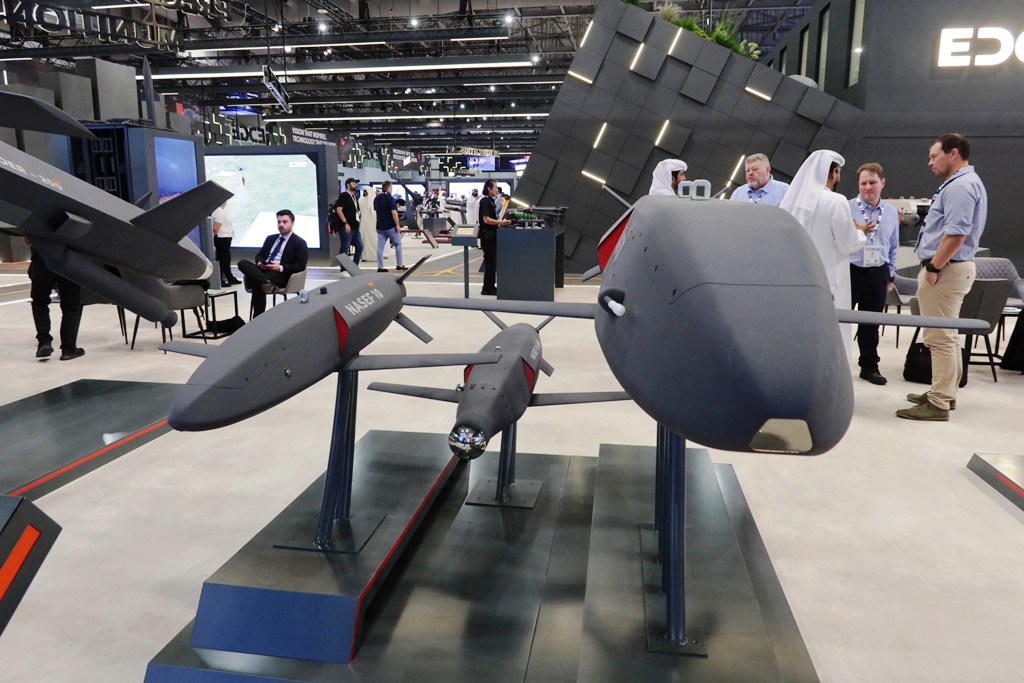 Dubai Airshow 2025 – EDGE Advanced Concepts: Nasef cruise missile family adds an air-to-air member to the air-to-ground couple