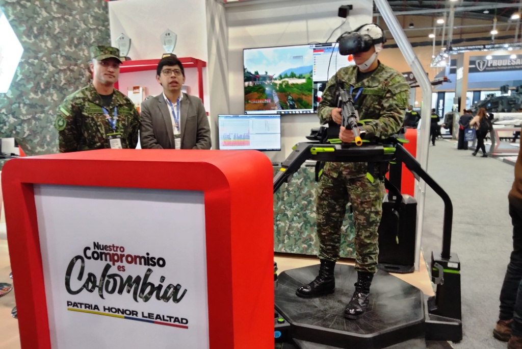 Expodefensa 2025: Multimodal System for the Colombian Tactical Simulator