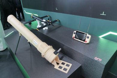 WDS 2026 – KSA GADD unveils new LTM 10 loitering munition and ARB free-fall ordnance for UAVs