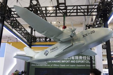 WDS 2026 – China Xinxing showcases its XX-20 unmanned cargo aircraft and announces new version to fly soon