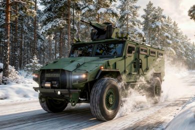 SCATA, a new Finnish player in the armoured vehicles field, presents its SCATA Mk1