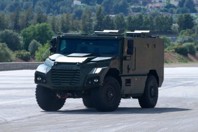 Inkas tests its M1 MRAP in Spain, looking at expanding its European footprint