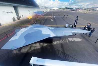 Saab displays unmanned ACP concept